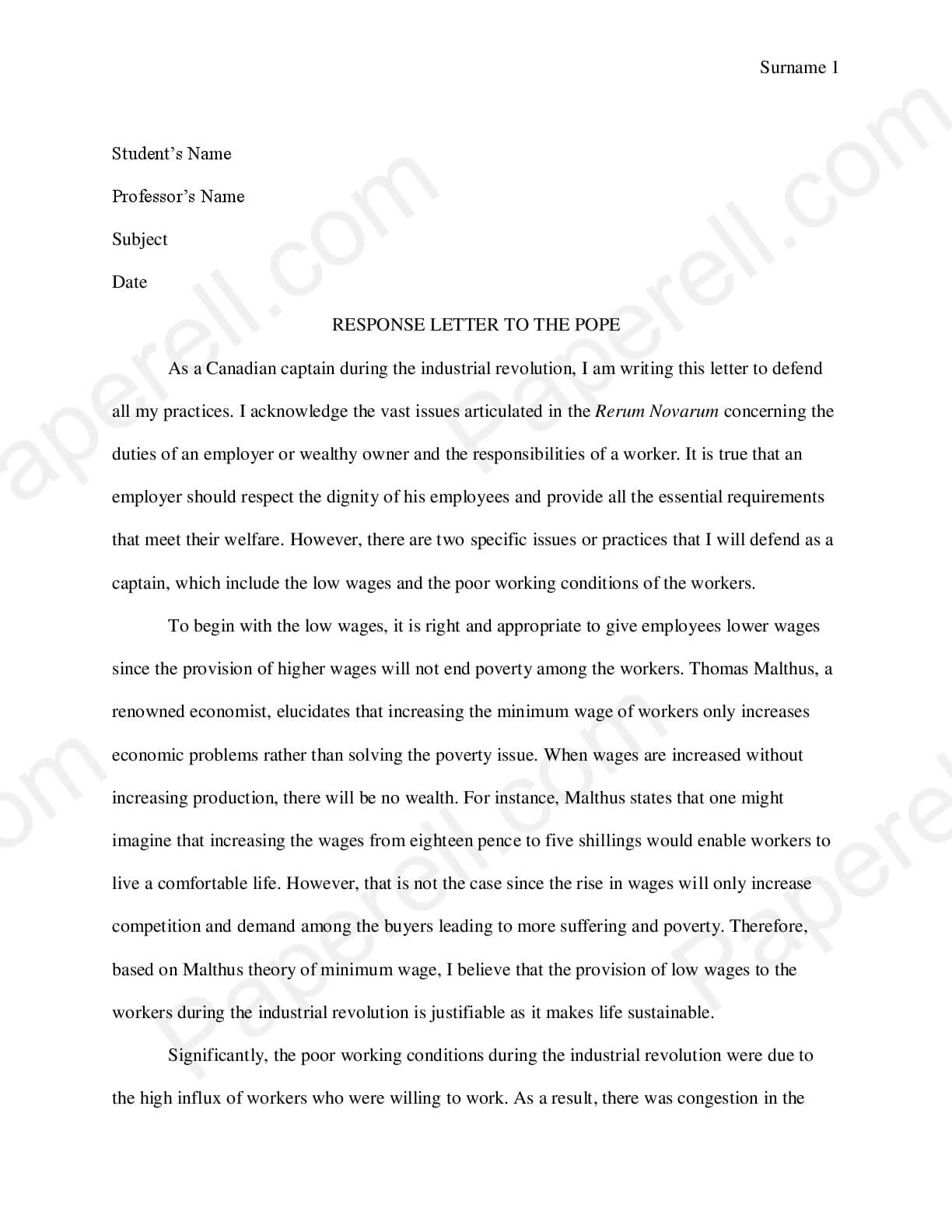 sample research proposal paper